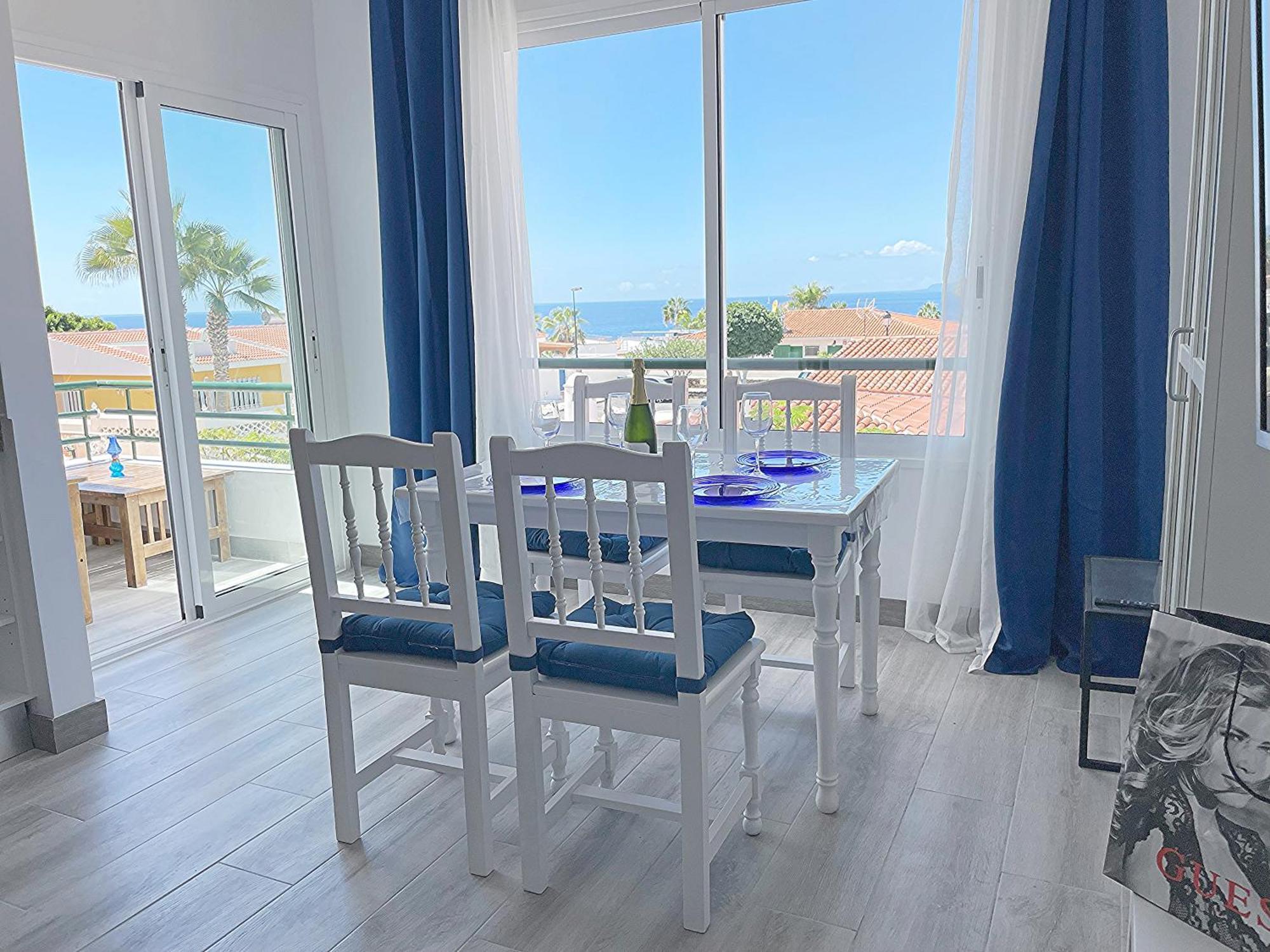 Newly Renovated Apartment With 2 Terrace, 2 Bedroom, 5Min Beach Puerto de Santiago  Luaran gambar
